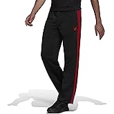 adidas Men's Essentials Warm-up Open Hem 3-Stripes Tracksuit Bottoms