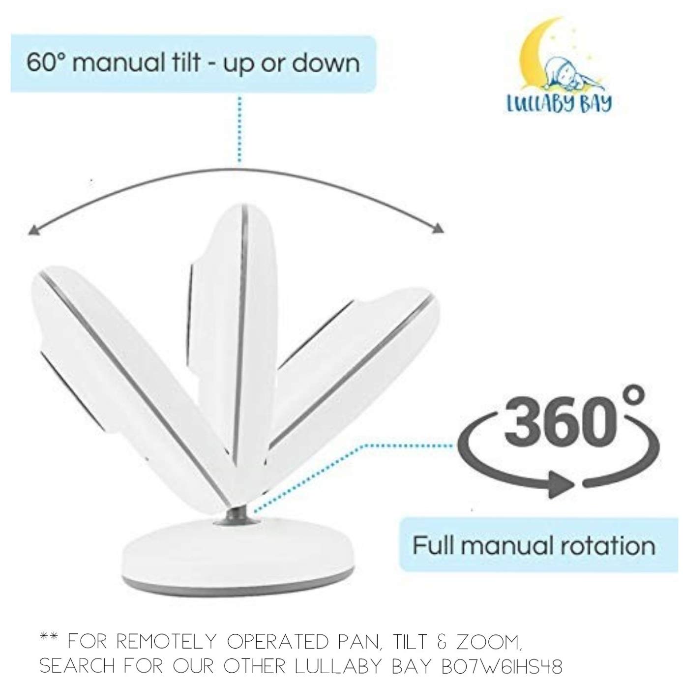 lullaby bay video baby monitor with camera