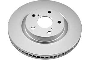 Power Stop JBR1127EVC Front Evolution Geomet Coated Brake Rotor For Lexus ES300h ES350 Pontiac Vibe Scion TC Toyota Avalon Camry Matrix Mirai Rav4 [Vehicle Specific -Check Model]