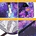 BALORAY Lunch Bag for Women Men Insulated Lunch Box for Adult Reusable Lunch Tote Bag for Work, Picnic or Travel (Purple Starry)