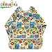 OHBABYKA Baby Waterproof Sleeved Bib for Infant Toddler,6-24 Months