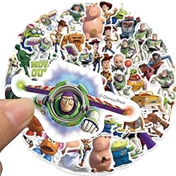 50pcs Toy Story Stickers for Water Bottle, Cute