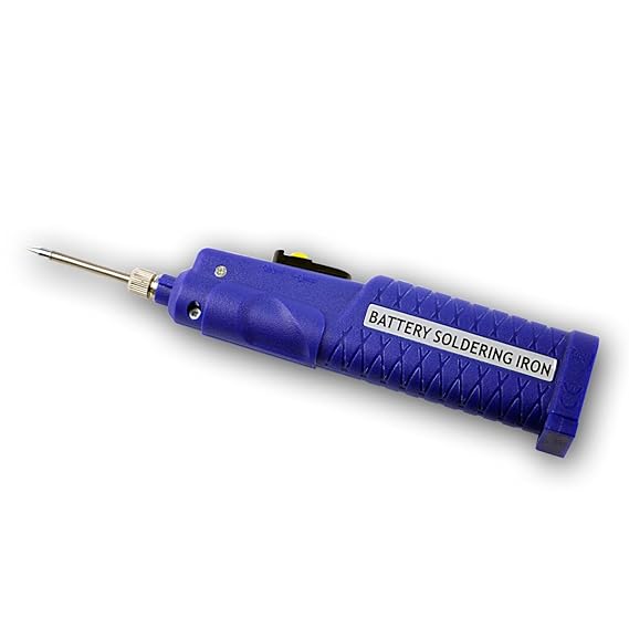 Lötkolben Batteriebetrieben 4,5 Volt / 8 Watt incl. Zubehör