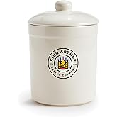 King Arthur Baking Company Classic Sourdough Storage Crock, Ceramic, Non-Reactive Glaze, 1-Quart Capacity