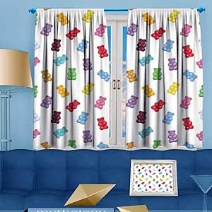 Window Curtains, Floral Pink, Blackout or Sheer, Optional ...