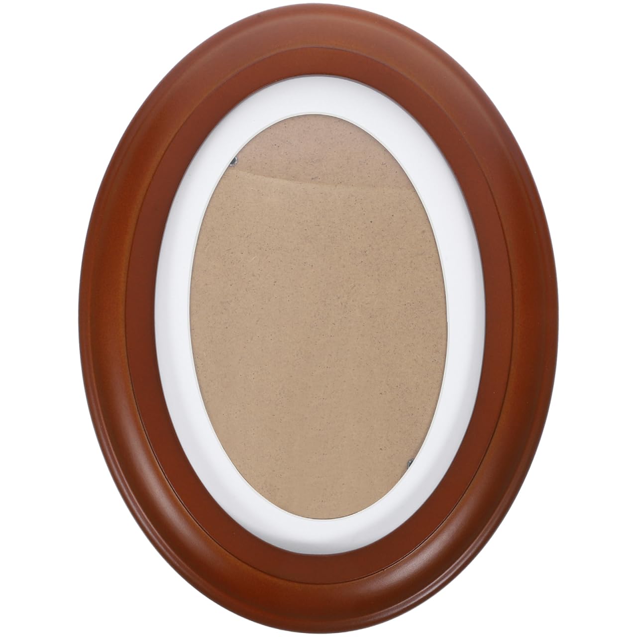 Luxshiny Solid Wood Oval Picture Frame 7 Inch - Stylish Wall Hanging Photo Frame for Home Decoration Easy Installation with Hanger Multi-Color Options