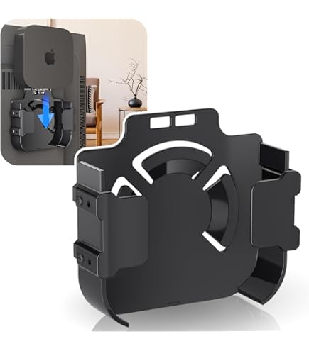 shinar Supporto da parete in metallo compatibile con adattatore