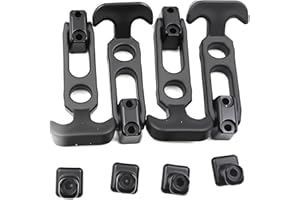 Dtacke Cooler Parts Cooler Latches Replacement Rubber Flexible T-Handle Draw Latches (160mm Length)