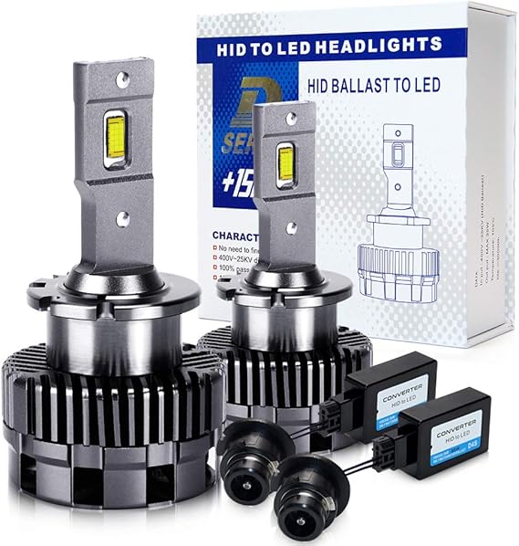 D4S D4R LED Headlight Bulbs Conversion Kit 35W 10000LM High/Low Beam