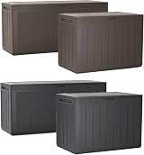 Prosperplast Woodebox Garden Crate Box 190 L Brown Weather-Resistant view 4