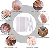 BREEZO 12PCS Professional Nail Files Double Sided 100/180 Grit Washable view 7