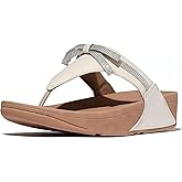 FitFlop Women's, Lulu Glitz Bow Thong Sandal