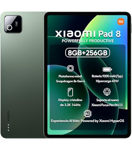 Xiaomi Pad 7 Green 8/ 256GB グローバル版 Amazon.com: XIAOMI Pad 7 Ai WiFi Version Global (No Calls or Text