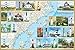 Southeast Lighthouses Illustrated Map & Guide: North Carolina, South Carolina & Georgia
