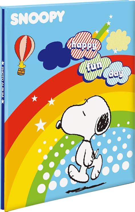 Amazon Co Jp ピーナッツ スヌーピー シリーズ フエルアルバム ビス式 サイズ プラコート台紙 ブルー ア p 125 1 ホーム キッチン