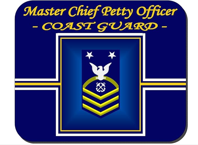 Master Chief Petty Officer US Coast Guard Mouse Pad