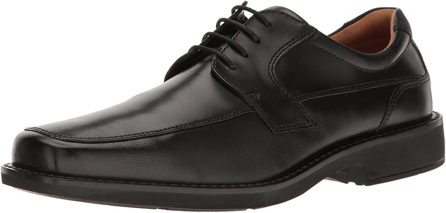  | ECCO Men's Seattle Apron Toe Tie Oxford, Black, 43 EU/9-9.5 M US | Oxfords