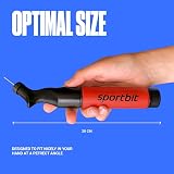 SPORTBIT Ball Pump with 5 Needles Push & Pull Inflating System view 4
