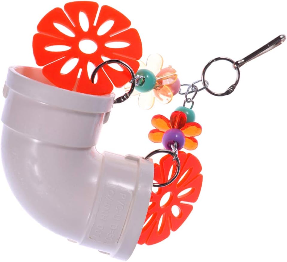 POPETPOP Bird Foraging Toys, Parrot Chewing Toys Plastic Durable Gnawing Toys
