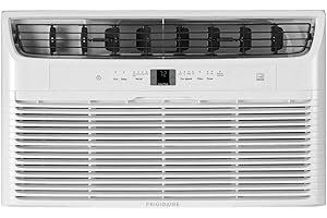 Frigidaire FFTA103WA1 24" Energy Star Through The Wall Air Conditioner with 10000 BTU Cooling Capacity, 115 Volts, 3 Fan Speeds, Remote Control, Programmable Timer and Auto Restart in White