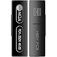 HiBy FC3 USB DAC with Display Hi-Res Audio 112mW Output Power Support PCM DSD MQA dongle for iPhone/MAC/Android/Windows(Black)