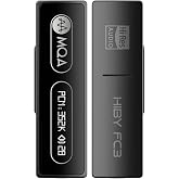 HiBy FC3 USB DAC with Display Hi-Res Audio 112mW Output Power Support PCM DSD MQA dongle for iPhone/MAC/Android/Windows(Black)