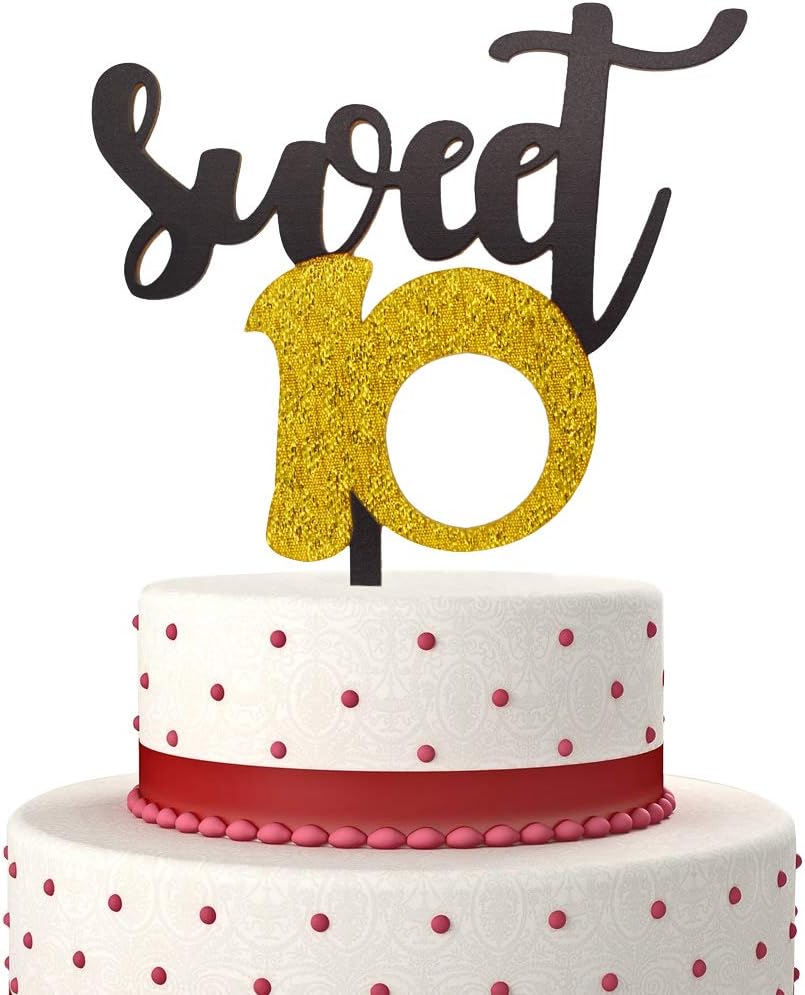 Download Party Supplies Acrylic 10th Birthday Years Loved Theme Childrens Cake Topper Party Decoration Paper Party Supplies