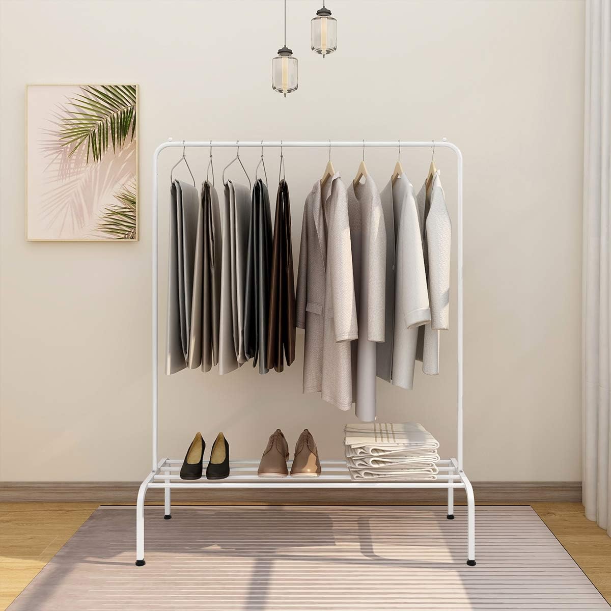 coat rail with storage