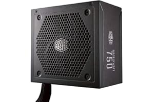 MasterWatt 750 Watt Semifanless Modular Power Supply, 80 Plus Bronze Certified Power Supply for Computers