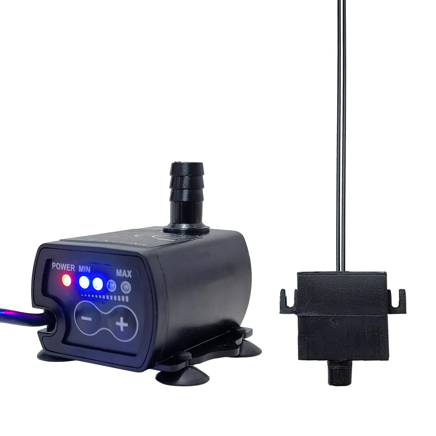 Photo 1 of Stropum Automatic Small Sump Pump With Water Level Sensor,13 FT Drain Height With 4 Level Flow Control,Mini Submersible Water Condensate Pump For Dehumidifier,Ice Maker,Tank Auto Shut Off