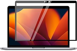 F FORITO Tempered Glass Laptop Screen Protector Compatible with Apple MacBook Pro 13 Inch (2016-2022, M1, M2) 9H Hardness & Bubble Free Screen Filter