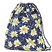 LIZIMANDU Print Drawstring Backpack Rucksack Shoulder Bags Gym Bag