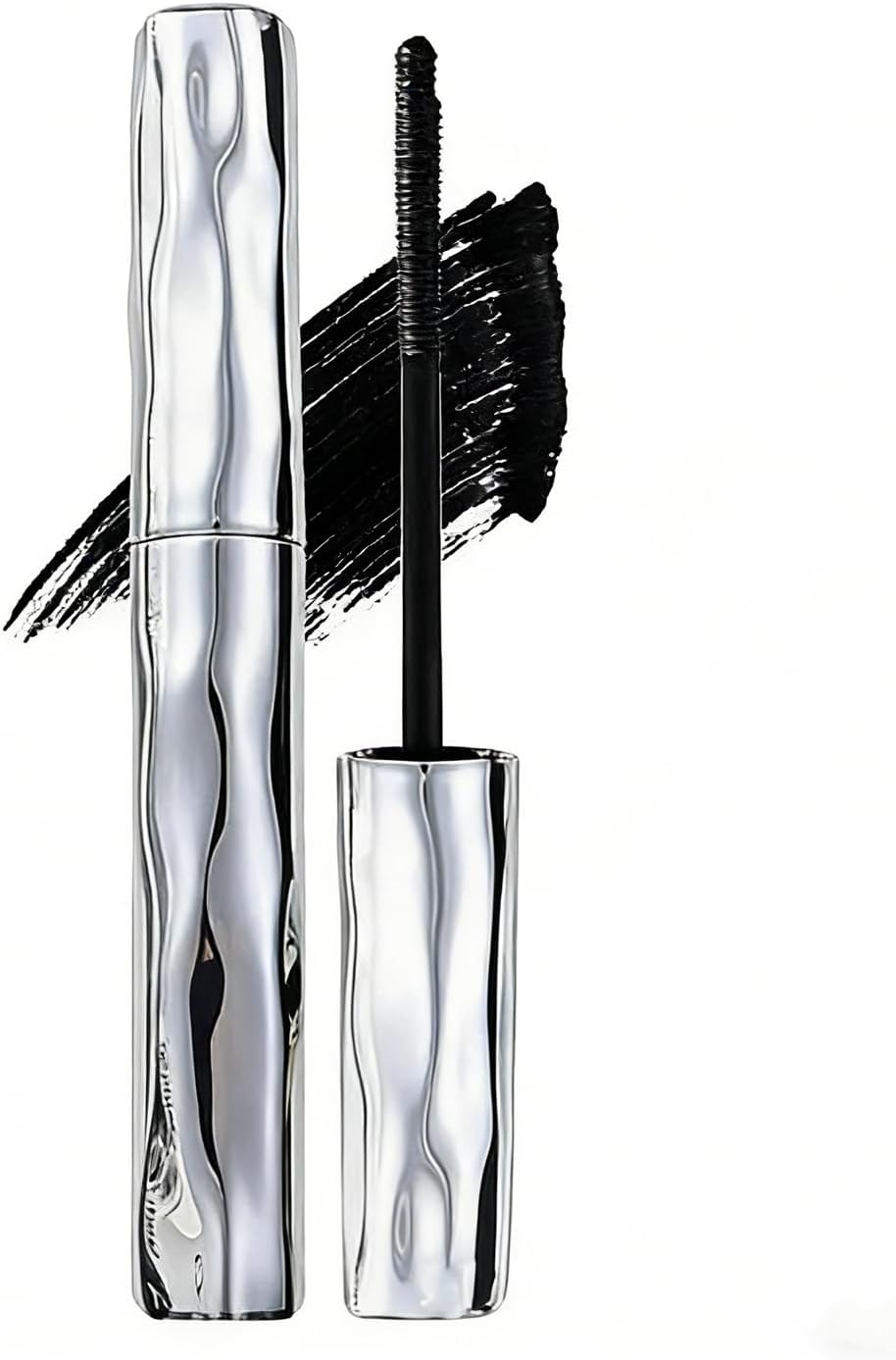 Felvaris Waterproof Fibre Mascara,Felvaris Mascara, Tubular Eyelash Primer,Hydrofix Fiber Mascara, Waterprooflong Curling Mascara, Natural and Non-smudged (Black)