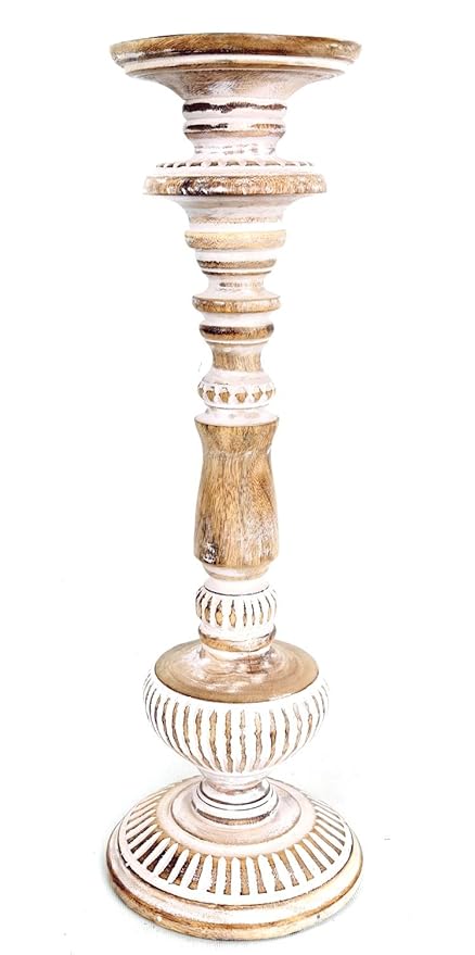 Candelabros De Madera Amazon