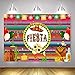Mocsicka Mexican Fiesta Backdrop Mexican Cinco De Mayo Party Banner Fiesta Birthday Baby Shower Party Decorations Photography Background