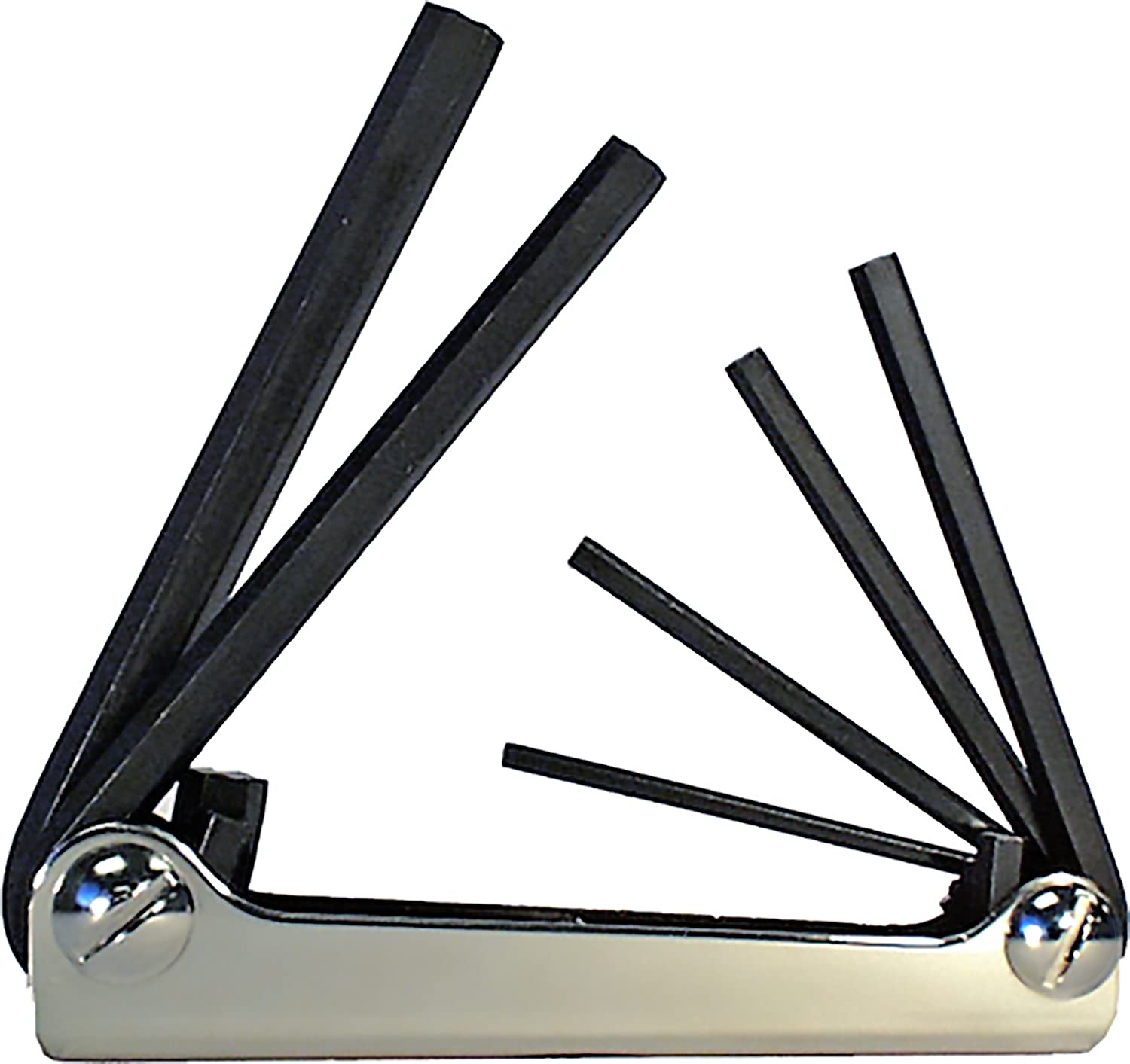 EKLIND 20511 Steel Handle Fold-up Hex Key allen wrench - 5pc set SAE Inch Sizes 3/16-3/8