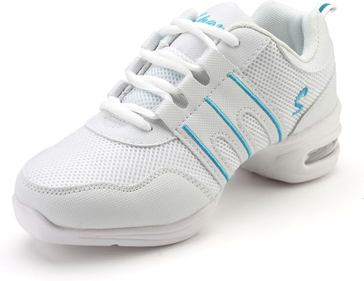 Damen Jazz Schuhe - Leichte Tanzsneaker Für Sport & Fitness