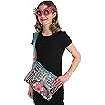 Harry Potter Luna Lovegood Accessory Costume Kit - Quibbler Pouch, Spectrespecs Glasses, and Earrings