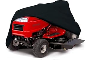 AIFUSI Riding Lawn Mower Cover Waterproof Garden Tractor Cover Heavy Duty Fits Decks up to 54’’, Large Premium Riding Lawn Tractor Cover Outdoor UV Resistant Protection, Universal Size