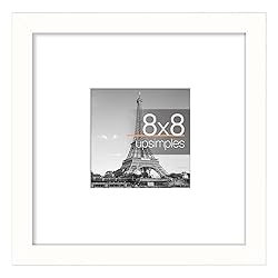 upsimples 8x8 Picture Frame, Display Pictures 4x4