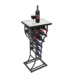 Sorbus Wine Rack Console for Home Bar - Mini Wine