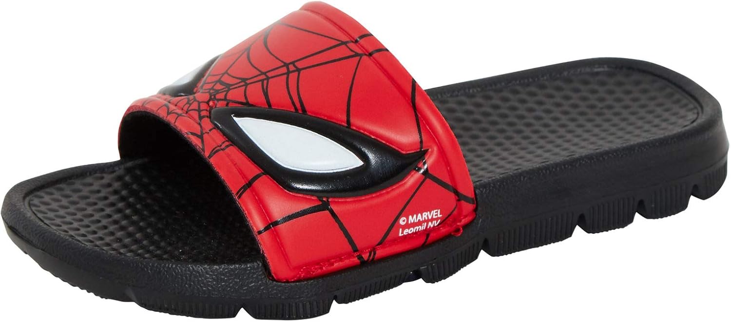 Infradito Spiderman Per Bambini - Sandali Da Spiaggia E Piscina, Taglie 26-34 EU - Foto 8