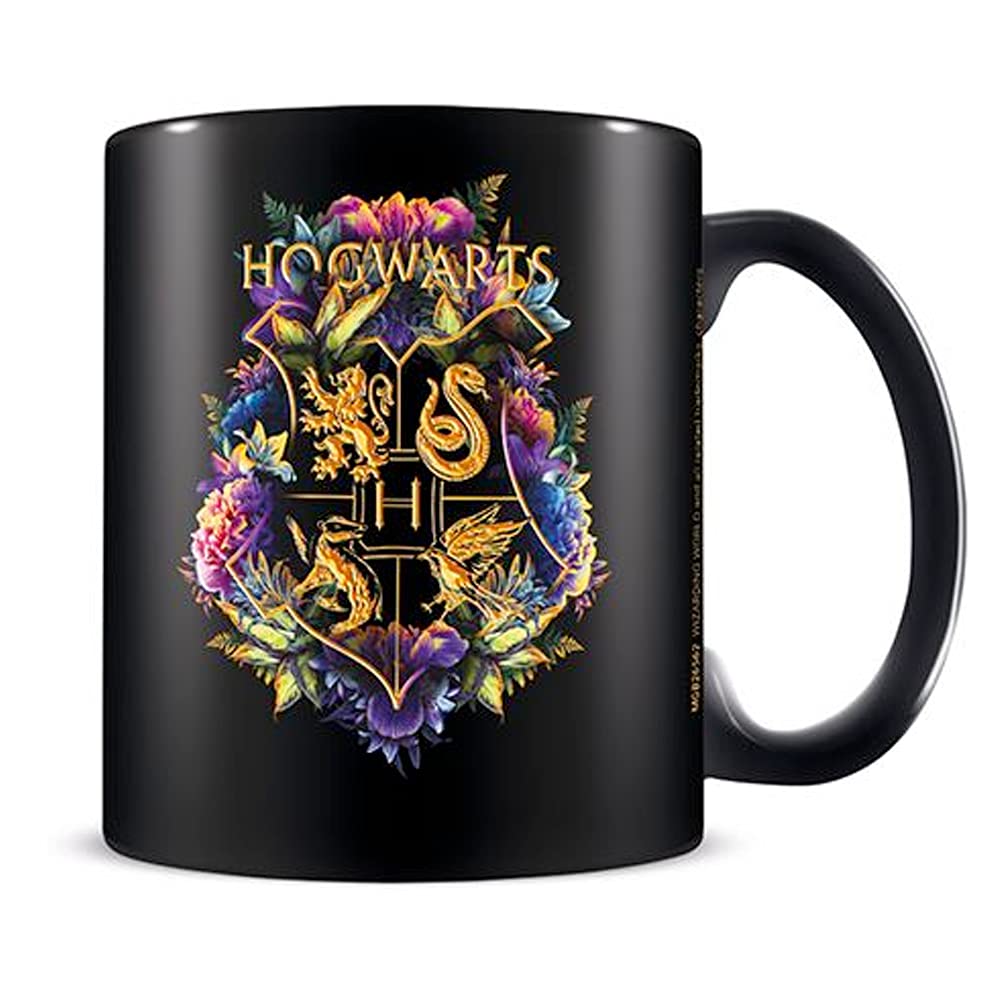 Pyramid International Harry Potter Ceramic Mug with Hogwarts Crest Design in Presentation Box - Official Merchandise