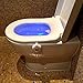 Toilet Light with LED Sensor Motion Activated 8 Color Changing Glow Inside Toilet Bowl - Forget of Blinding Lights, Kids Night Fears and Cleanups - Great For Gift! - Life Warranty! From Tylos Home