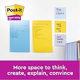 Post-it Super Sticky Notes Lined 101x101 mm 540 Sheets Pack of 6 Pads view 4