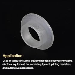 uxcell 12pcs Flanged Sleeve Bearings Plastic