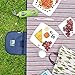 MIU COLOR Large Waterproof Outdoor Picnic Blanket, Sandproof and Waterproof Picnic Blanket Tote for Camping Hiking Grass Travellingthumb 2