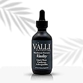 VÀLLI Collective Vitality Mushroom Tincture | Lion’s Mane, Cordyceps, Ashwagandha | Focus + Energy | Dual-Extract | 2 Ounces | 100% Fruiting Bodies