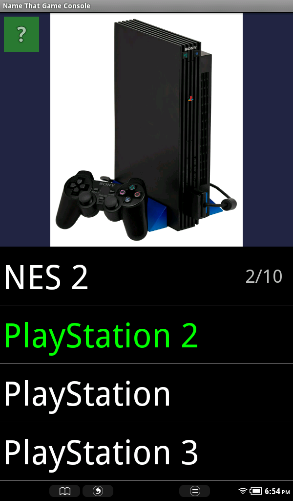 Name That Video Game Console Appstore for Android