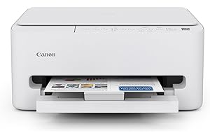 Canon PIXMA TS4320 Wireless Color Inkjet Printer for Duplex Printing, White – Cost Efficient Home Printer with Copier/Scanner, Compact Design, Easy Setup, 1 Year Limited Warranty